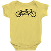 bike tandem Baby Onesie