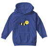cute bee Youth Hoodie