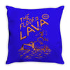 the floor is lava Throw Pillow