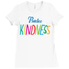 practice kindness Ladies Fitted T-Shirt