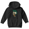 skull punk style Youth Hoodie