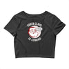 santa claus is coming Crop Top
