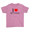 i love running Youth Tee