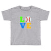 love baseball neon rhinestuds Toddler T-shirt