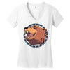 Cheeseburger! The bear in Far Cry 5 Women's V-Neck T-Shirt