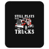 still plays with trucks family matching Mousepad