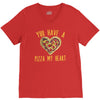 you have a pizza my heart V-Neck Tee