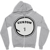personalized custom Zipper Hoodie