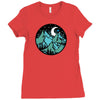 mountains Ladies Fitted T-Shirt