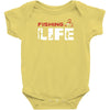 Fishing Life Baby Onesie