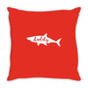Momma Shark Throw Pillow