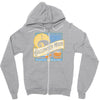 halloween moon Zipper Hoodie