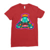 deep sea fang Ladies Fitted T-Shirt