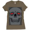 peek mosaic Ladies Fitted T-Shirt
