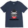[granma name]proud grandma graduate 2018 V-Neck Tee