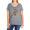 god Ladies Curvy T-Shirt