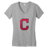 alphabet C Women's V-Neck T-Shirt