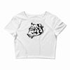 tribal tiger Crop Top