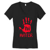 hai hater trending Women's V-Neck T-Shirt