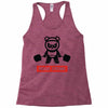panda strong Racerback Tank