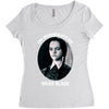 on wednesdays we wear black Women's Triblend Scoop T-shirt