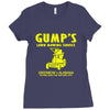 gump's lawn mowing service t shirt Ladies Fitted T-Shirt
