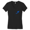 mermaid mom pocket Women's V-Neck T-Shirt