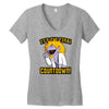 the final countdown! Women's V-Neck T-Shirt