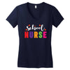 School Nurse Women's V-Neck T-Shirt