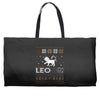 santa leo christmas ugly t shirts Weekender Totes