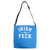 irish as feck ireland Adjustable Strap Totes