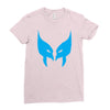 wolverine mask x men avengers marvel comics gift Ladies Fitted T-Shirt