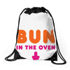 Bun in the Oven Drawstring Bags