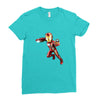 Iron Man Bleeding Edge Ladies Fitted T-Shirt