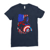 i'm the captain in the war Ladies Fitted T-Shirt