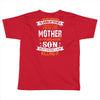 Super Cool Mother Of A Freaking Awesome Son Toddler T-shirt