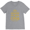 queens are born in 1956 V-Neck Tee
