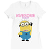 me awesome Ladies Fitted T-Shirt