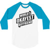 worlds okayest boyfriend 3/4 Sleeve Shirt