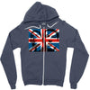 twins union  ideal birthday present or gift Zipper Hoodie
