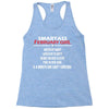 Smartass February Girl Racerback Tank