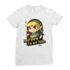 dear world, i&rsquo;m not zelda Ladies Fitted T-Shirt