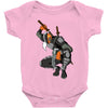 deathstroke marron Baby Bodysuit