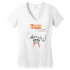 back to the future Women's V-Neck T-Shirt