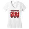 santa's grotto gentlemens club Women's V-Neck T-Shirt