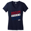 dream team Women's V-Neck T-Shirt