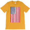 t-rex vintage american flag T-Shirt