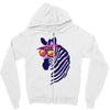 zebrah Zipper Hoodie