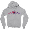Colorful Space Zipper Hoodie