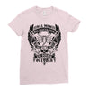 All Men are Created Equal but Only the Best are Born in October Ladies Fitted T-Shirt
